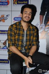 Akhil Movie Promotions at Inorbit Mall
